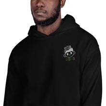 Load image into Gallery viewer, Good Kid Unisex Black Embroidered Hoodie
